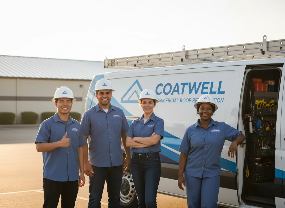 Commercial roof coating company in Knoxville, PA